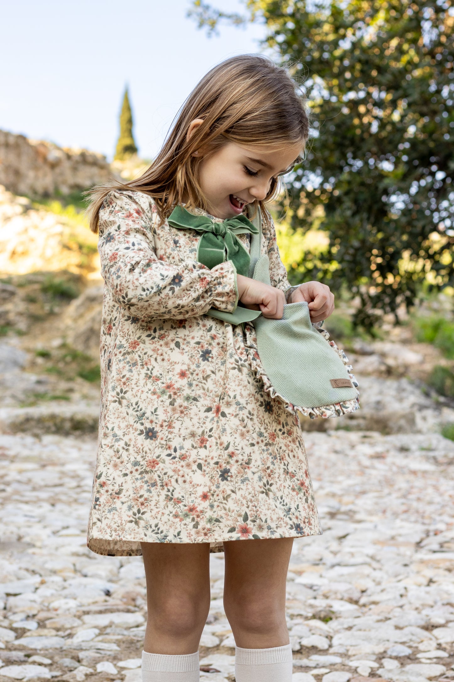 Vestido Excellentt Bise Bebé y Niña 6 Meses-6 Años | 100% Algodón Calamaro