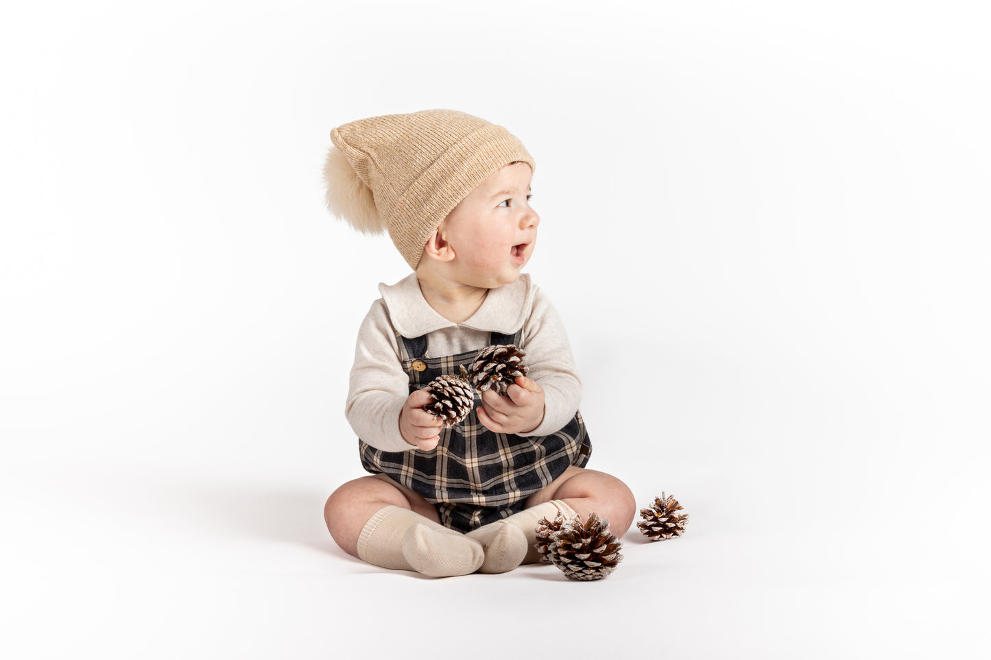 Peto Tramontana Calamaro 100% algodón bebé unisex 1-24 meses