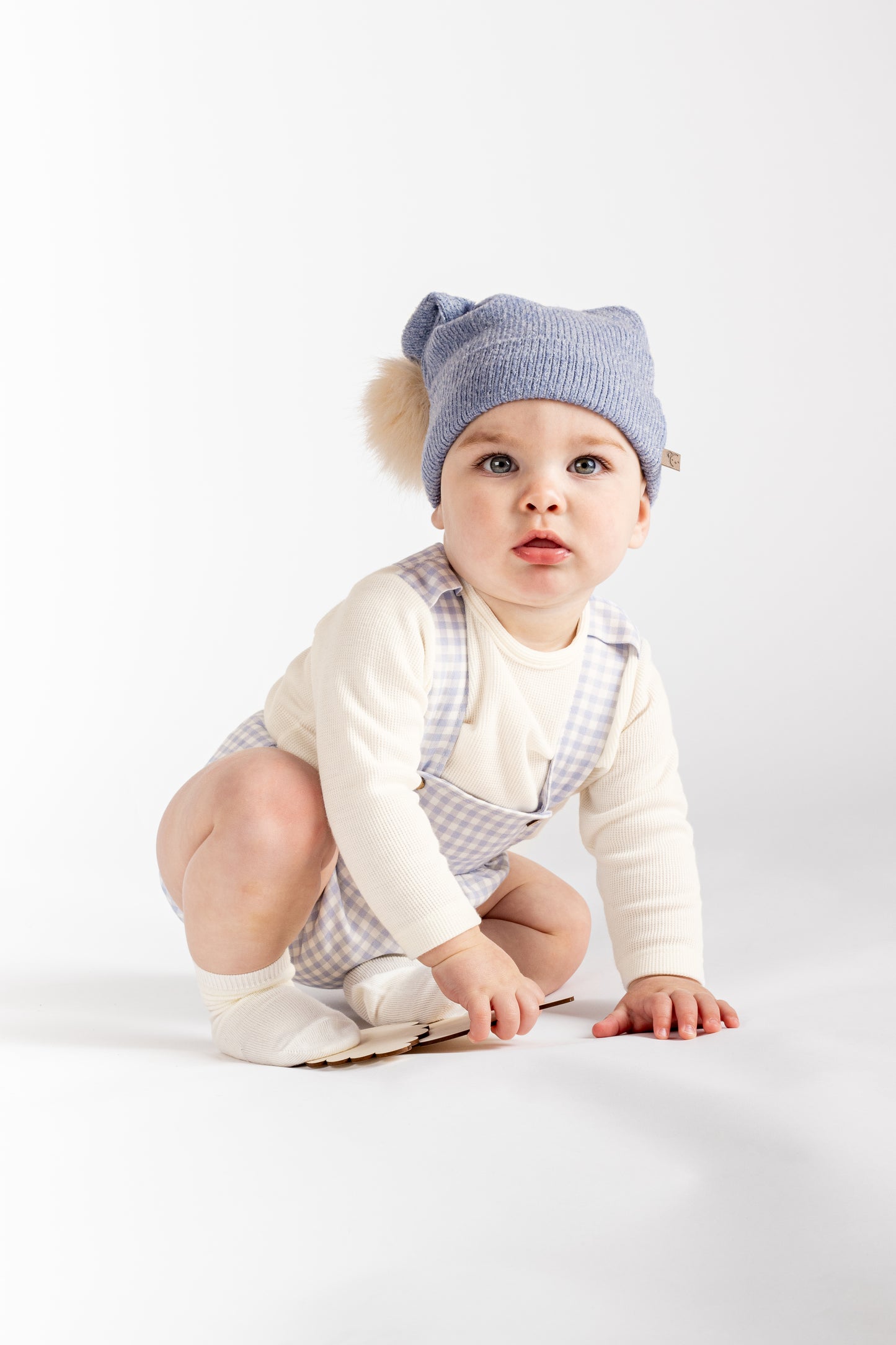 Conjunto Pololo Berg Azul Calamaro | Bebé Niño 1-36 Meses