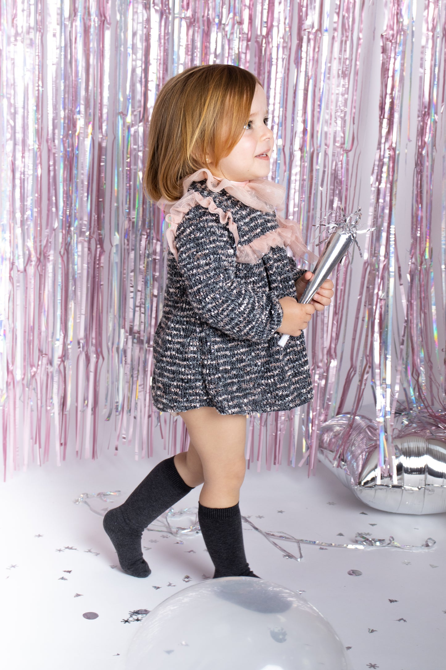Jesusito Lips bebé niña Calamaro – Colección Fiesta 3 a 36 meses