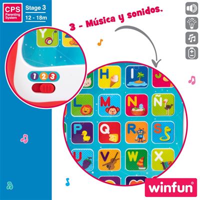 Tableta Educativa I-Fun Pad Winfun: Diversión y Aprendizaje para los Más Pequeños