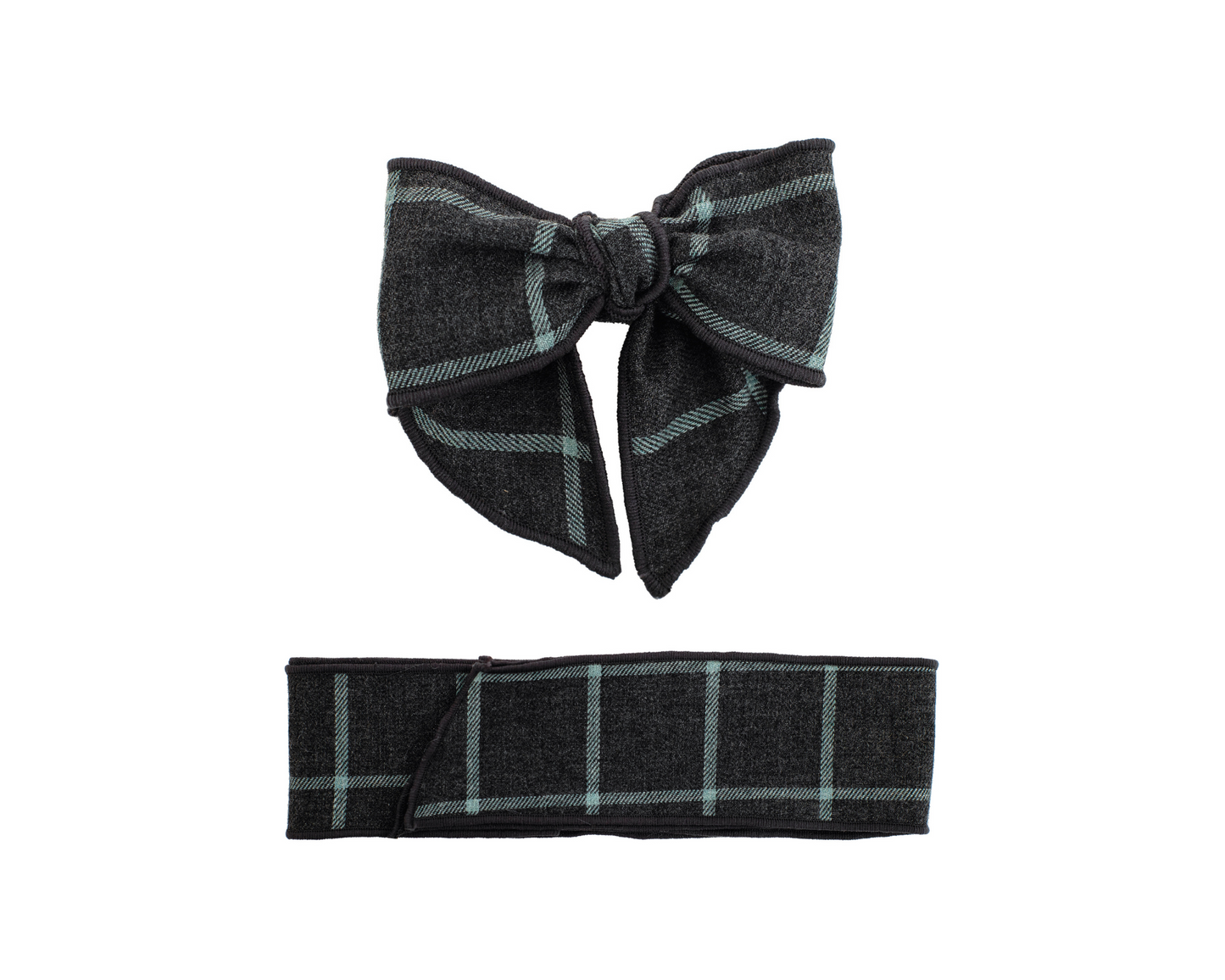 Complementos para el pelo colección Zonda Calamaro – Cinta y lazo a juego