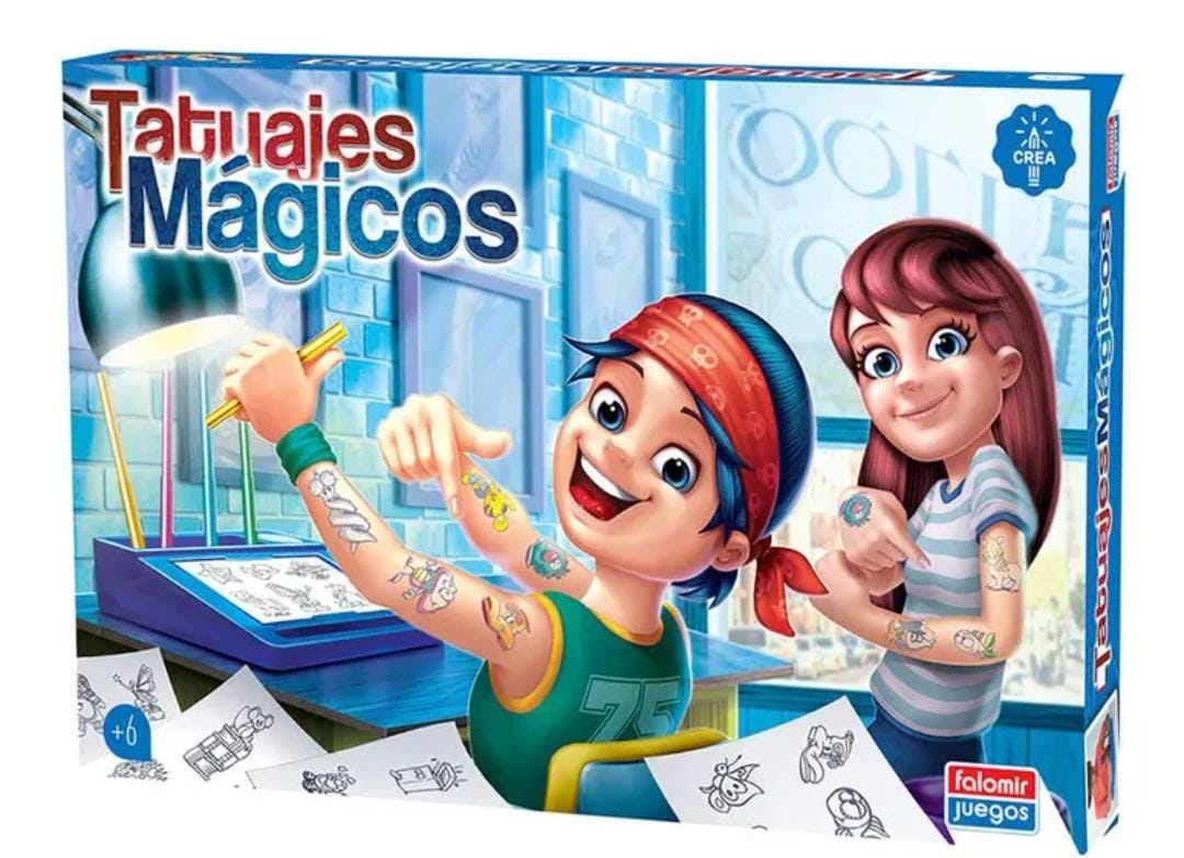 Falomir Juego De Mesa Tatuajes Mágicos juego de mesa