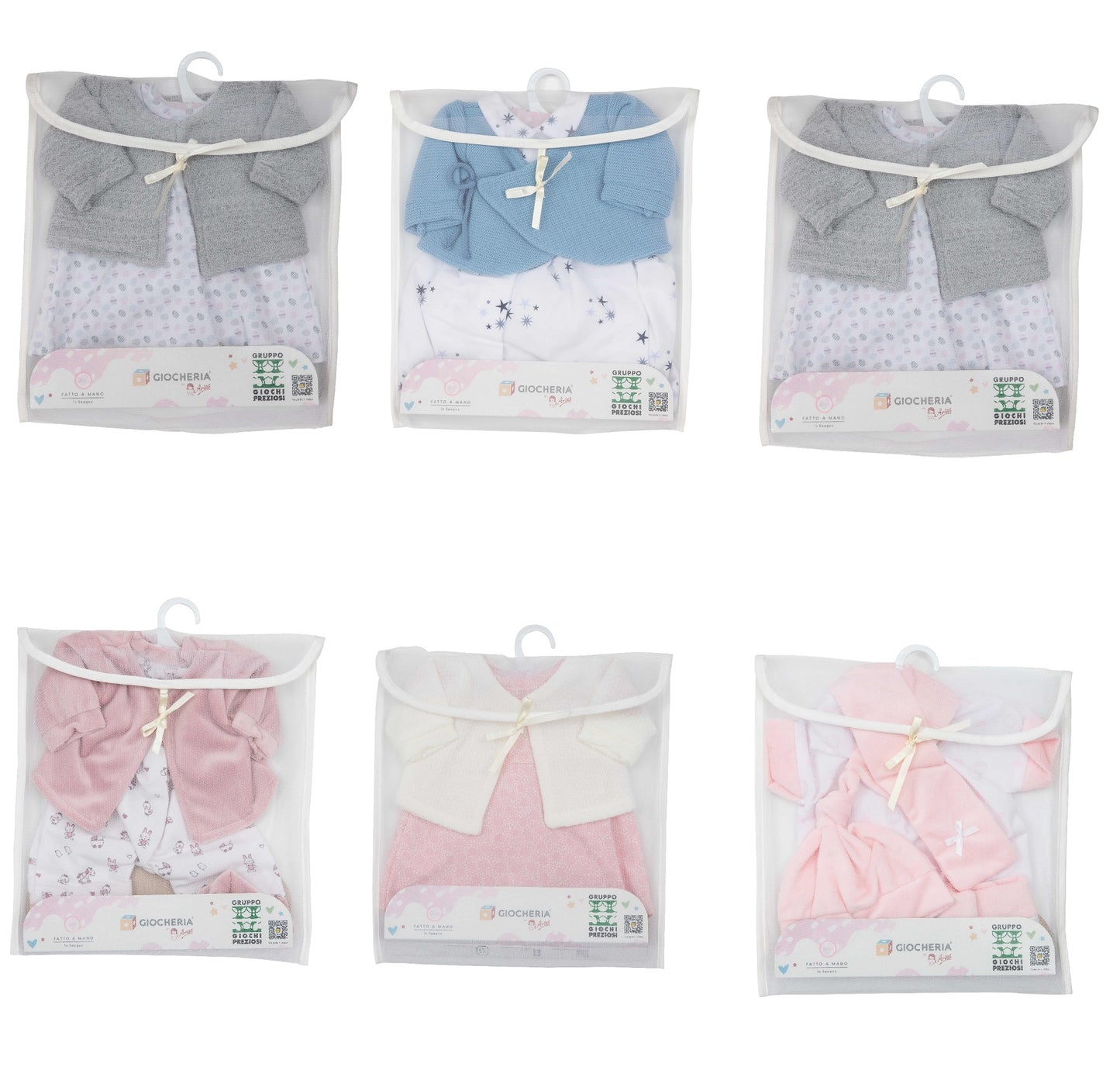 Ropa Reborn surtido aleatorio 50 cm – Arias 6057