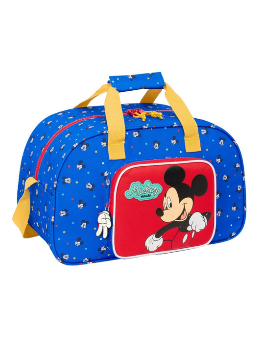 Bolsa Deporte Mickey Mouse Oficial: Gran Formato y Bandolera Ajustable