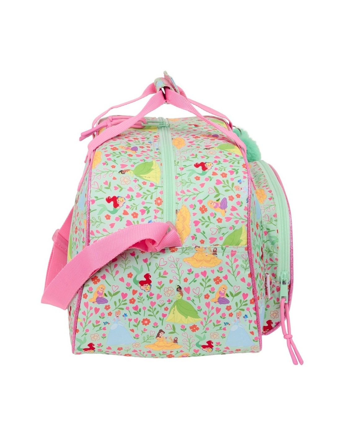 Bolsa Deporte Oficial Princesas Disney con Bandolera y Cremallera