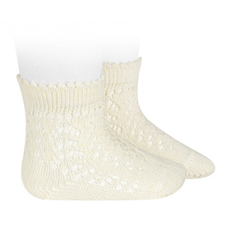 Calcetines cortos de perlé calados CAVA Cóndor