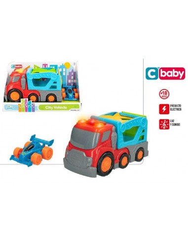 Camión de Fricción ColorBaby con Luz y Sonido - Pack 2 Piezas