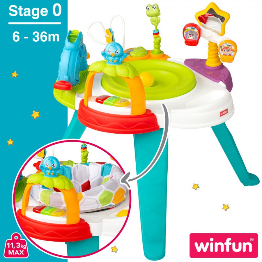 Winfun Centro de actividades con asiento