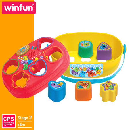 Winfun - Juguete Musical En Forma De Cesta Con Formas