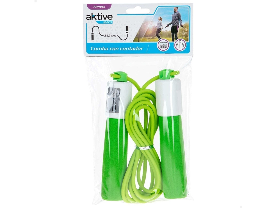 Cuerda Saltar Con Contador 312 Cm 3 Colores GENÉRICO varios colores