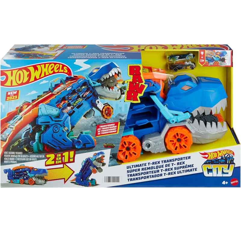 Hot Wheels City Camión T-Rex Definitivo