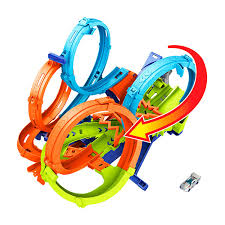 Hot Wheels Action: Colisión de 4 Loopings