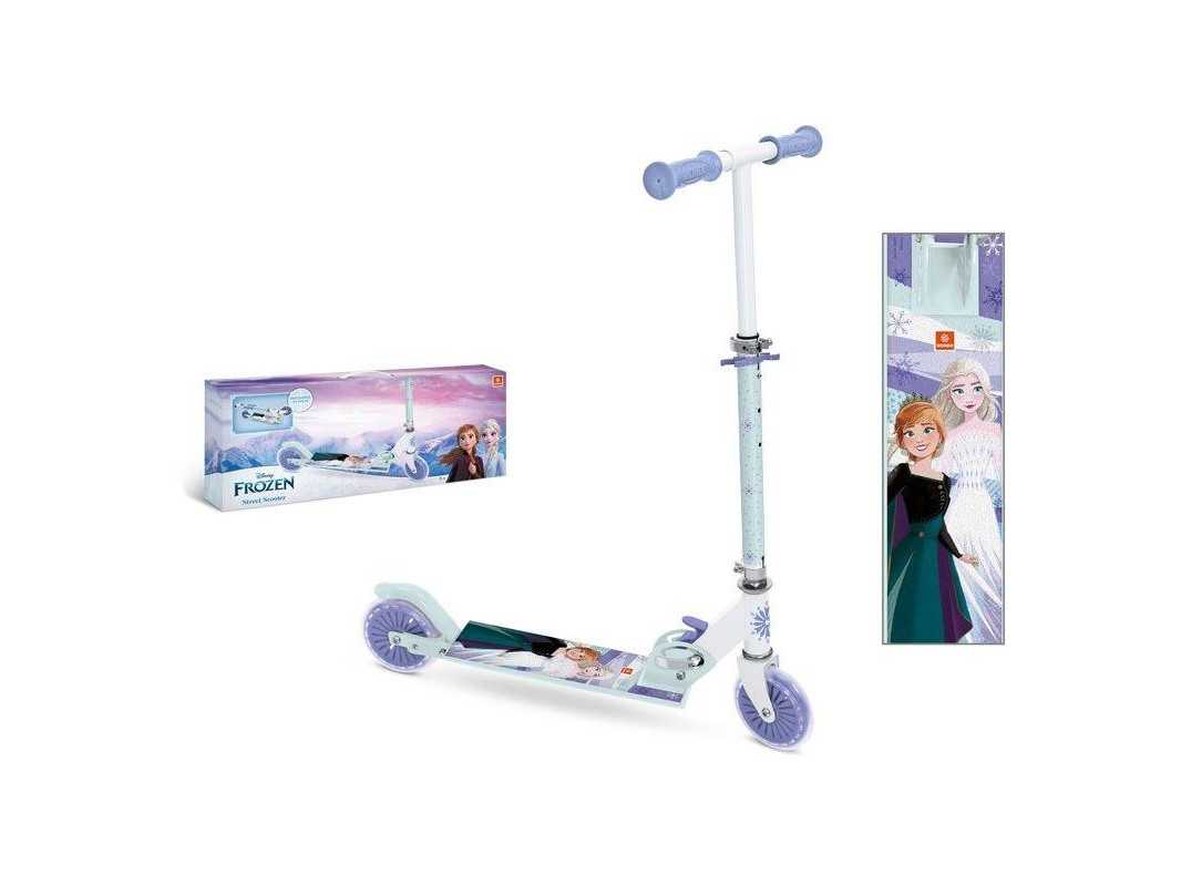 Patinete FROZEN +5 años Infantil De Aluminio De 2 Ruedas - Manillar Regulable - 28683