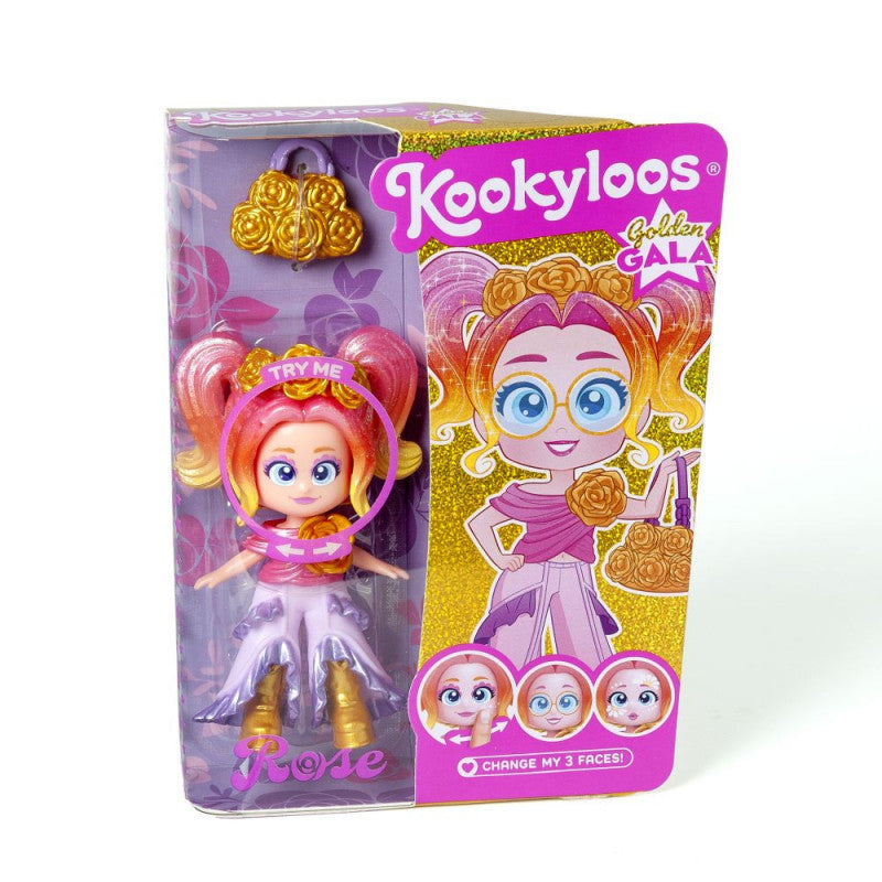 Muñeca KookyLoos Golden Gala: Moda y Diversión en un Solo Click