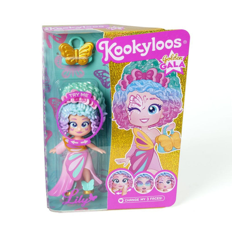 Muñeca KookyLoos Golden Gala: Moda y Diversión en un Solo Click