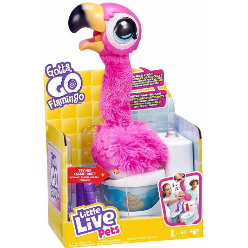Flamingo Interactivo "The Poop" - Little Live Pets
