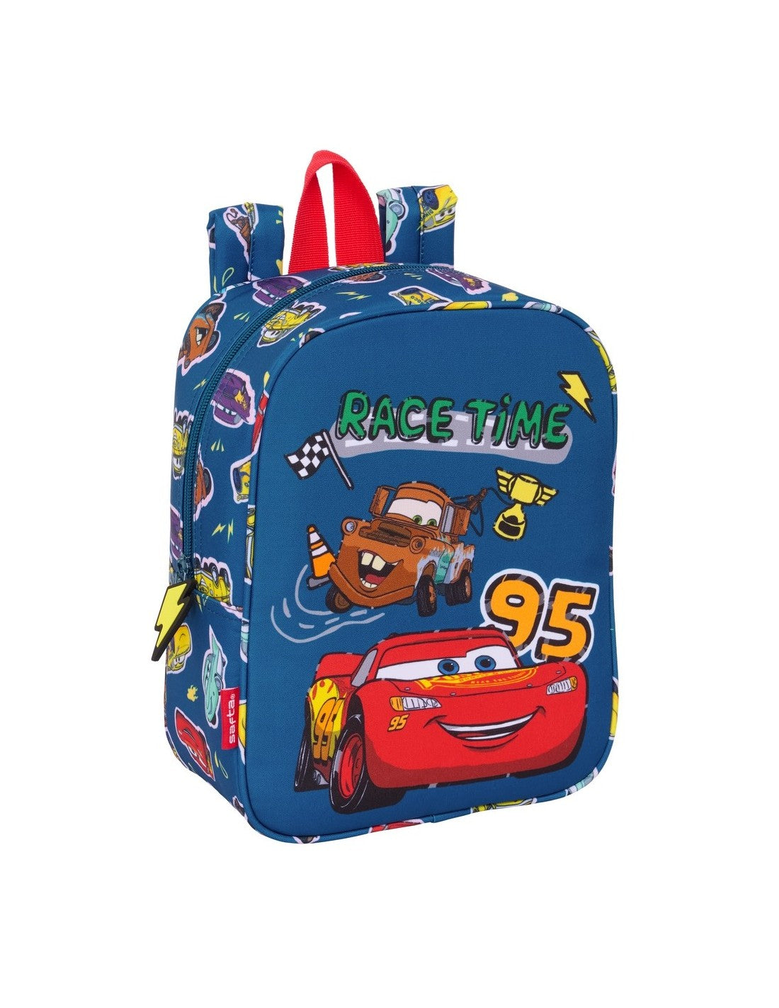 Mochila Guardería Cars Adaptable Carro Sin Carro Dimensiones 22x27x10