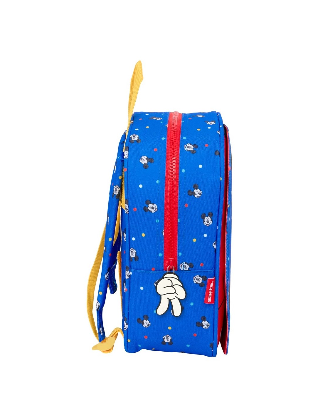 Mochila Guardería Mickey Mouse Adaptable a Carro - Estampado Intercambiable