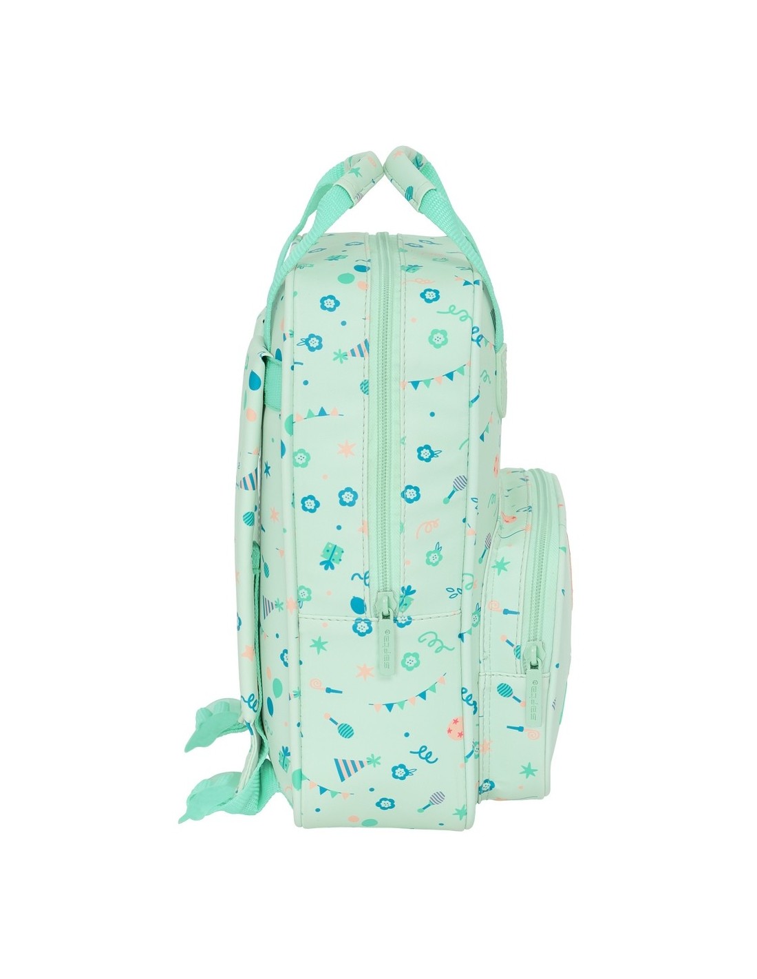 MOCHILA INFANTIL CON ASAS SAFTA PREESCOLAR “FIESTA”