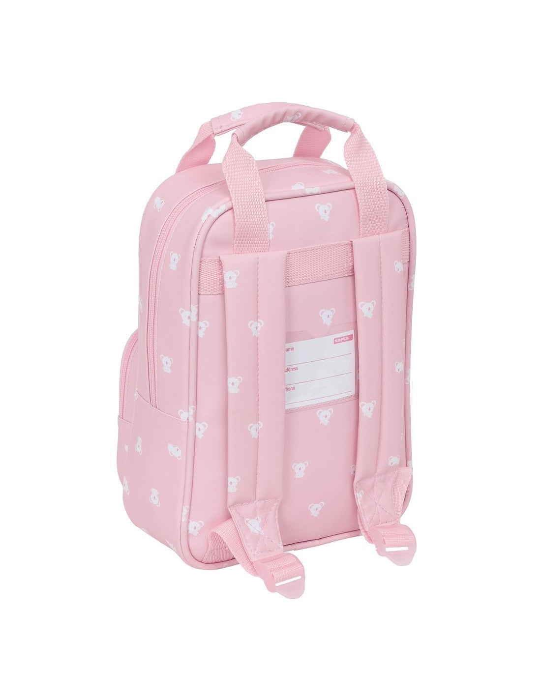MOCHILA INFANTIL CON ASAS SAFTA PREESCOLAR “KOALA ROSA”