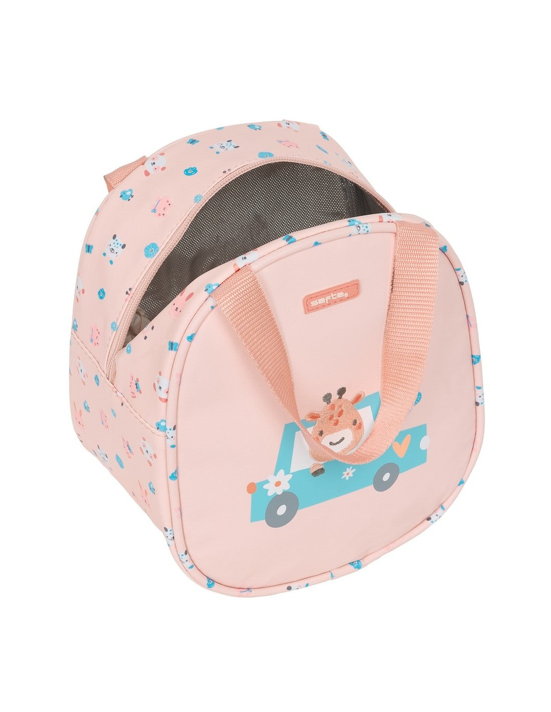 NECESER TERMO FACIL LIMPIEZA SAFTA PREESCOLAR "GIRAFFE"