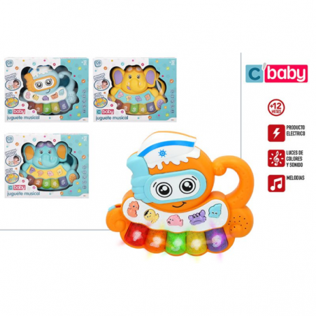 Órgano Infantil Animal con Luz Surtido Winfun