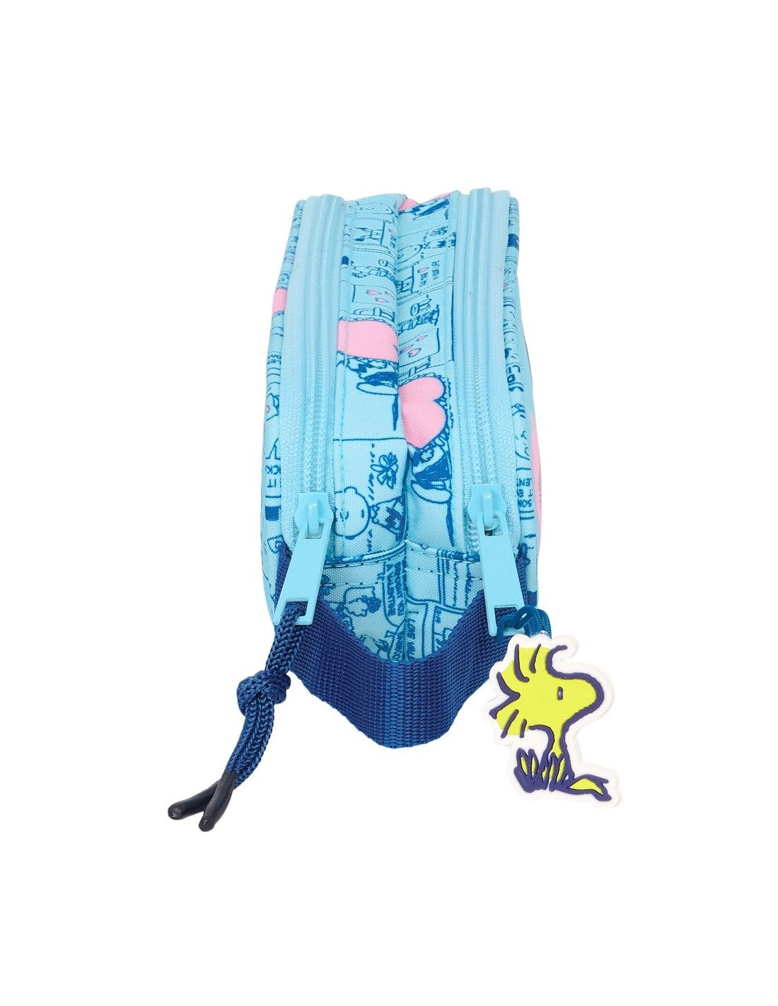 Estuche Doble Licenciado Snoopy con Asa