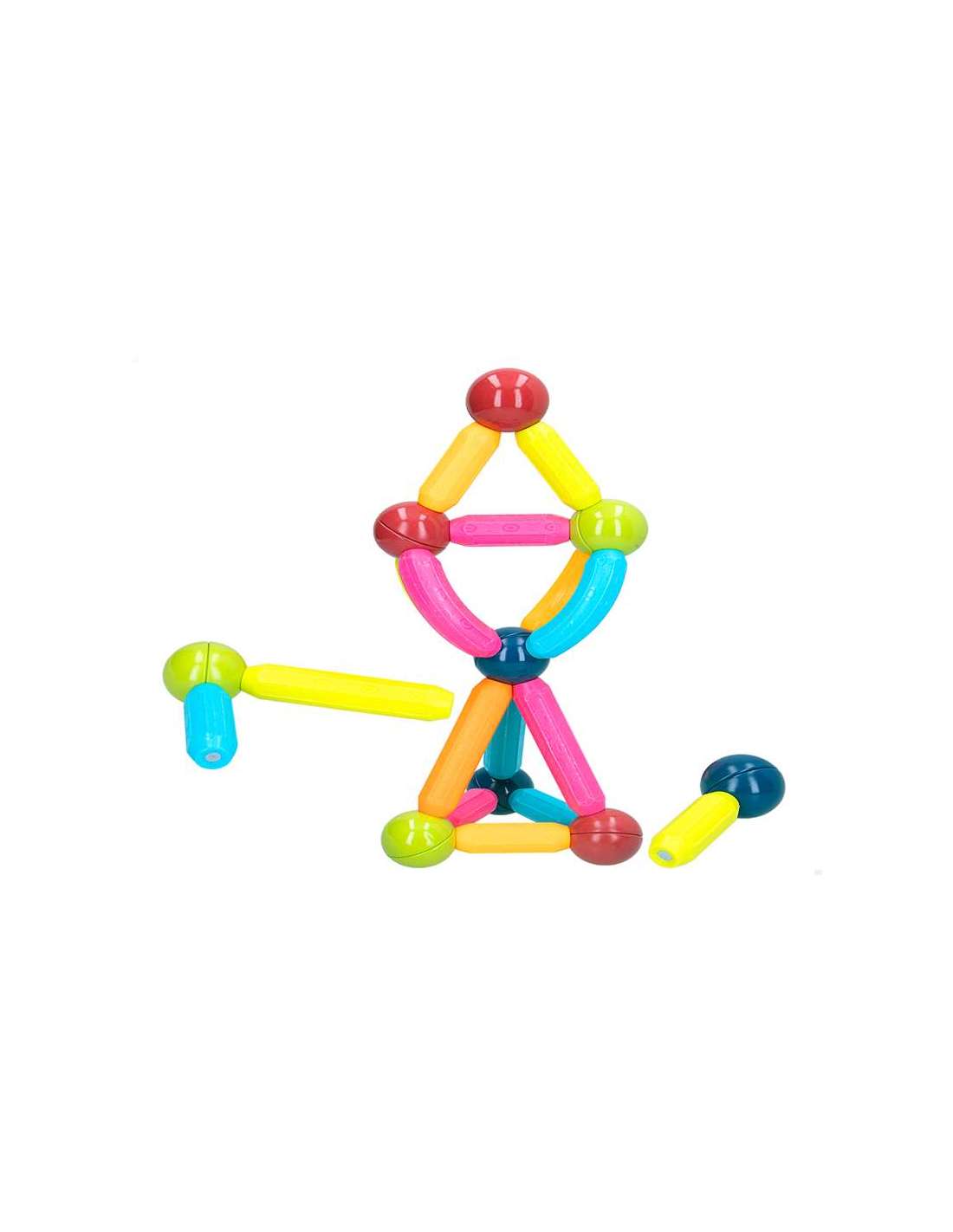 PUZZLE MAGNETICO BARRAS 25 PCS Color baby