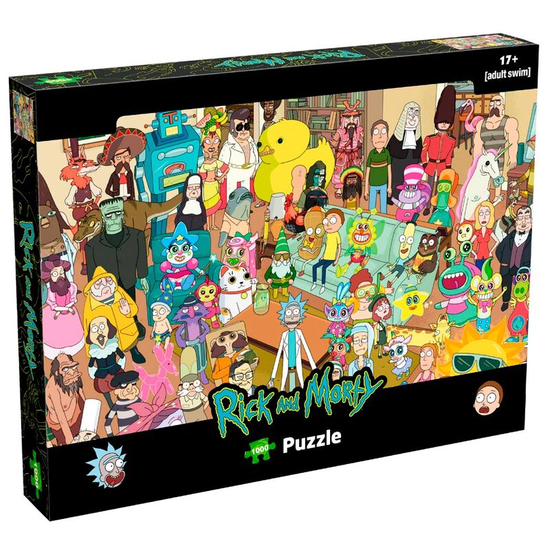 PUZZLE RICK AND MORTY 1000 PIEZAS