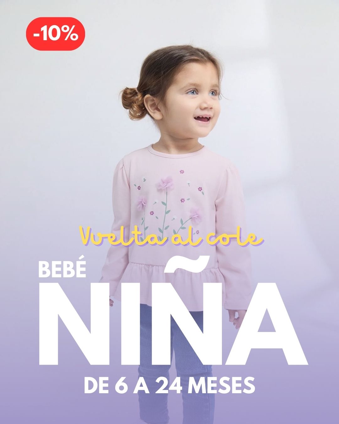 Vuelta al Cole Bebé Niña 6-24 Meses | Ropa Cómoda y con Estilo