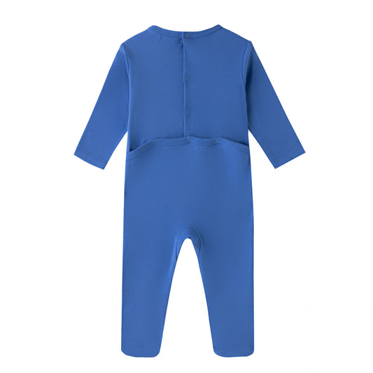 Pijama dibujo astronauta, apertura delantera con automáticos para facilitar la puesta de la prenda