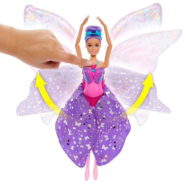 Barbie Muñeca bailarina Dance and Flutter 2 en 1