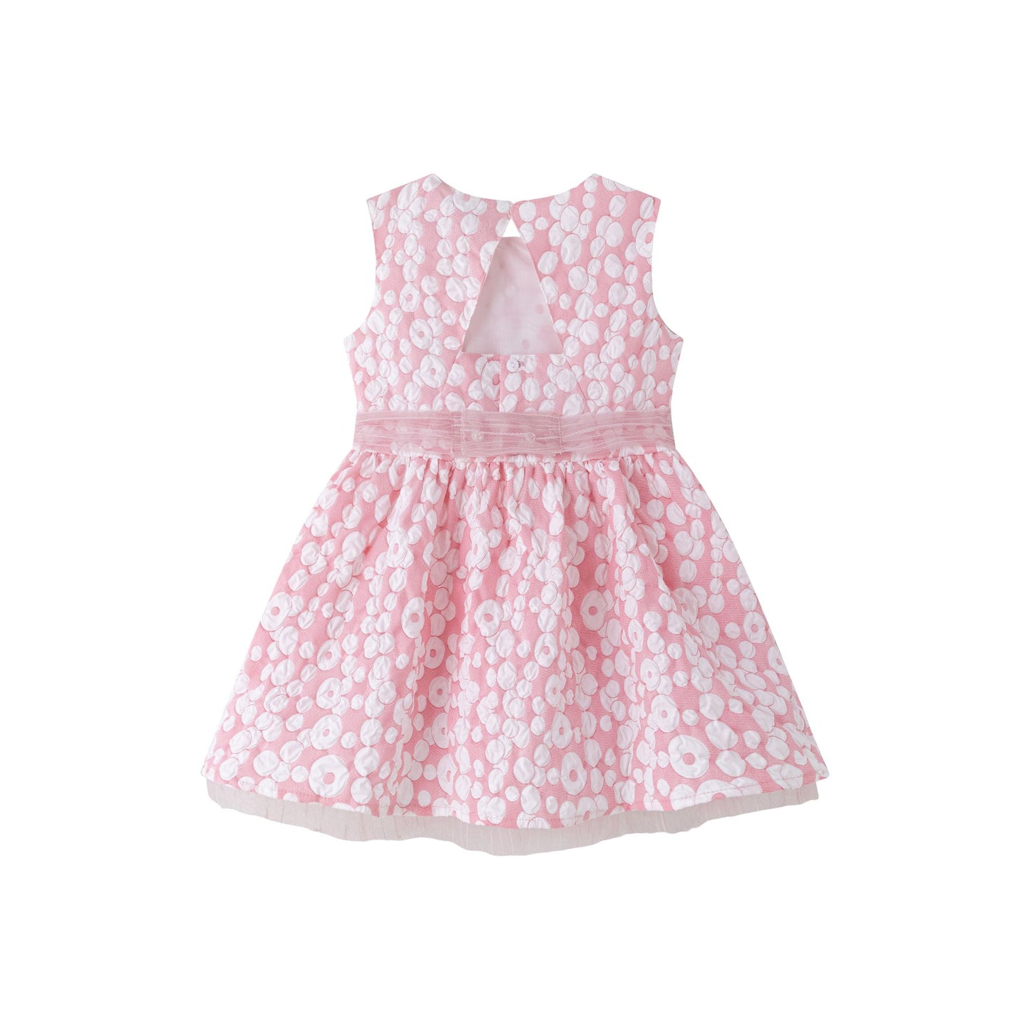 Vestido rosa  con tull ceremonia niña grande 3-10 años jgv94703