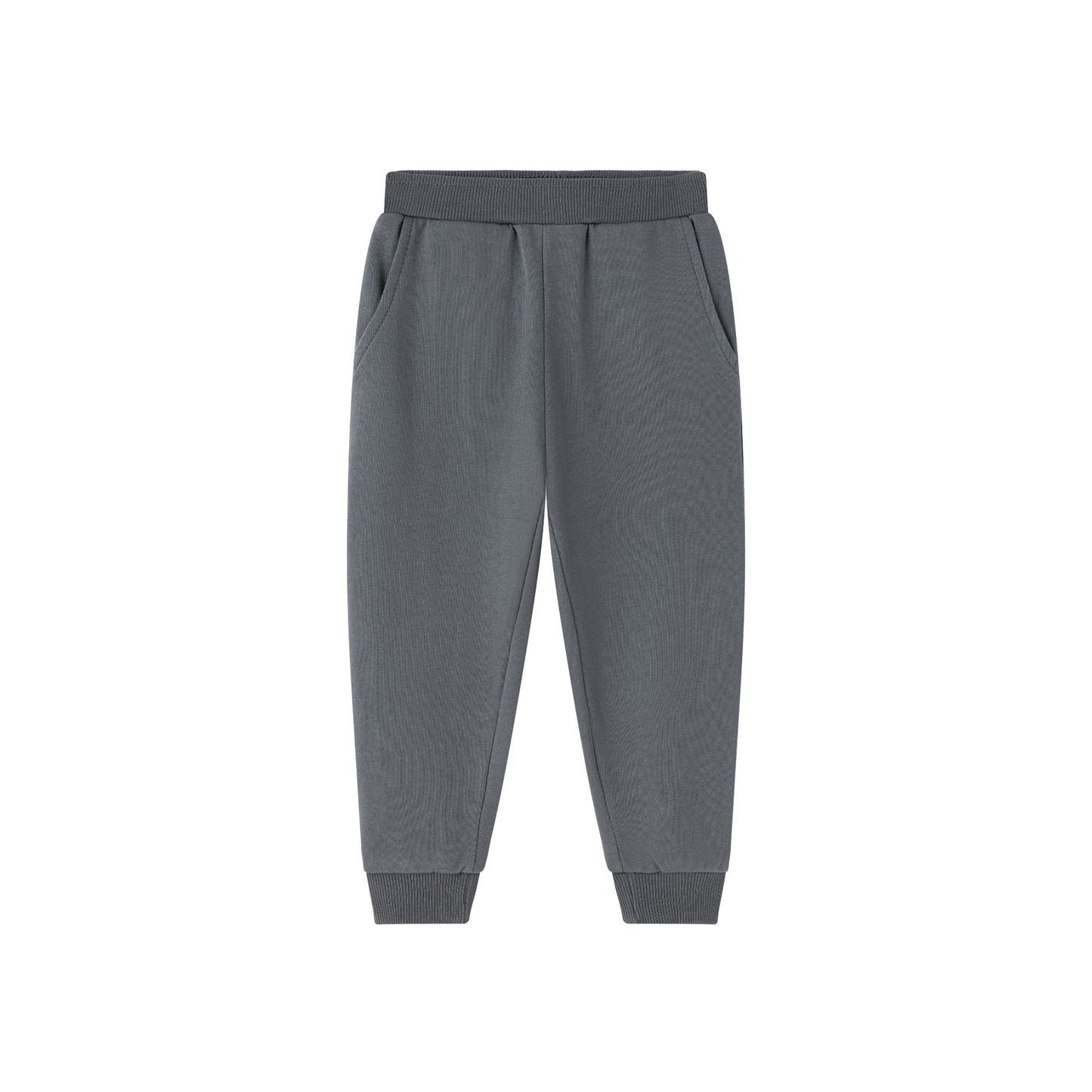 👶👖 Pantalón deportivo básico bebé niño | Gris oscuro | 6-30M- BBV64070