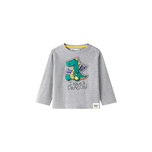 Camiseta manga larga bebe