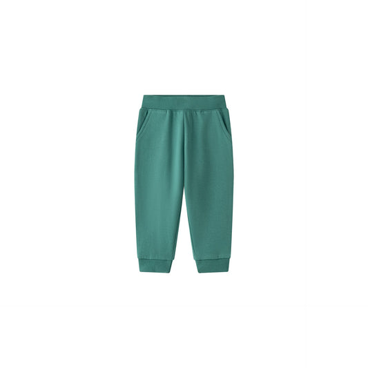 Pantalón afelpado bebe niño verde