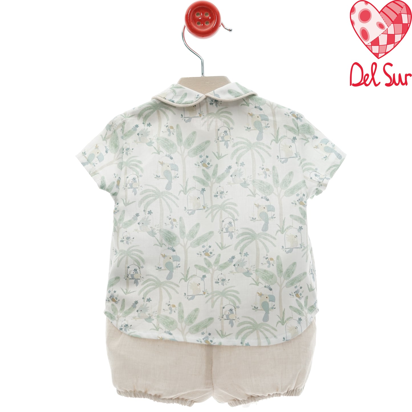 Conjunto camisa y bombacho Familia Bali DEL SUR