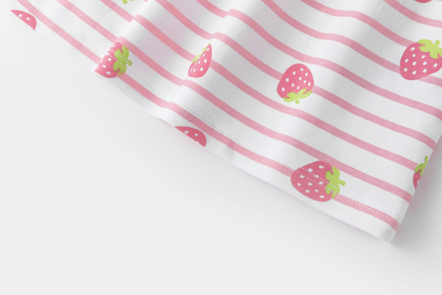 Vestido bebe de tirantes con estampado de fresas 6-24 meses