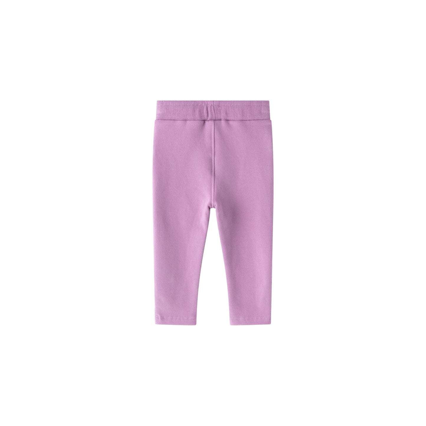 👶💜 Jegging bebé niña con flores bordadas y volantes | Morado 6-24M - BGI65512