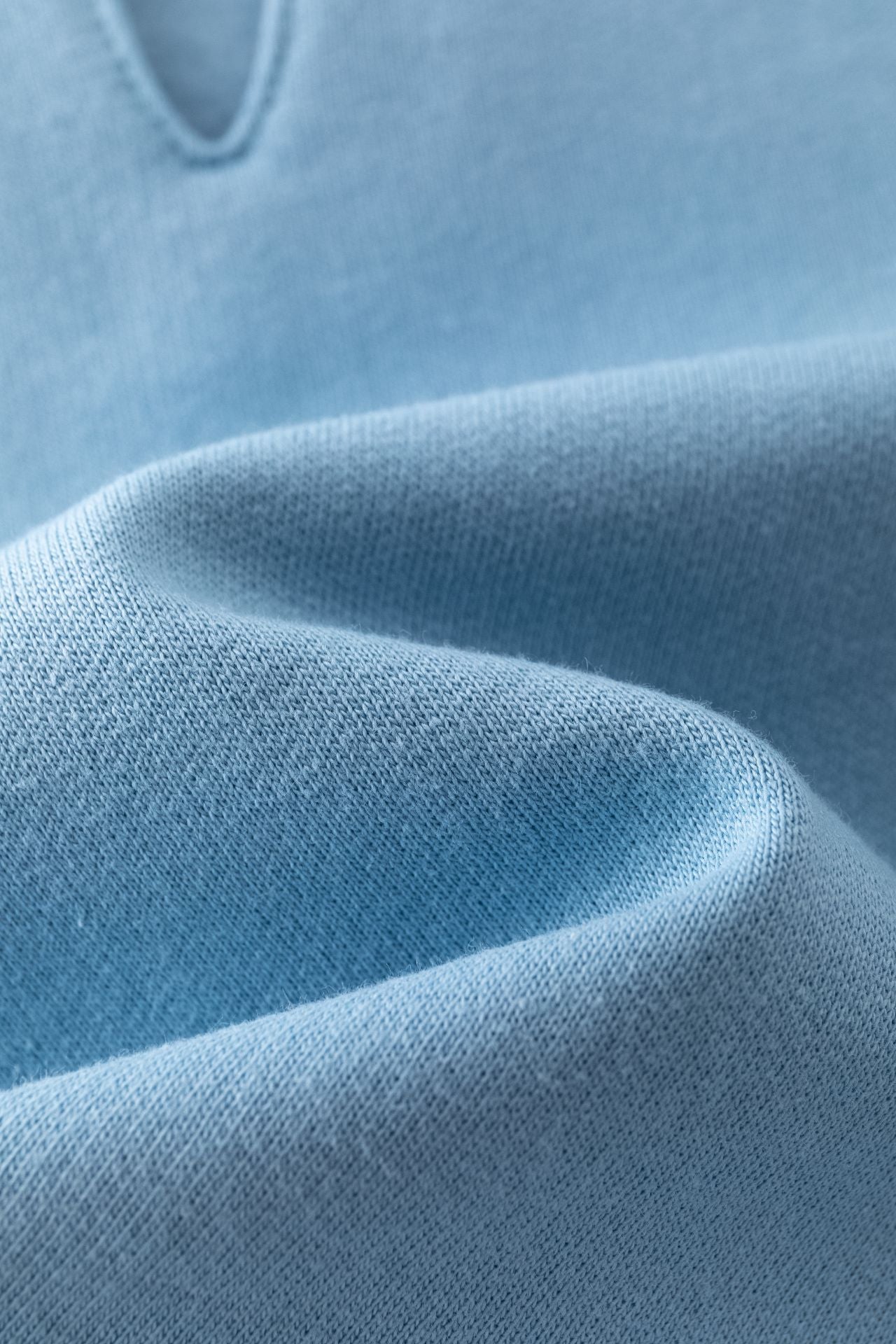 👶💙 Sudadera bebé niña con cuello de flores | Azul 6-24M - BGI65518