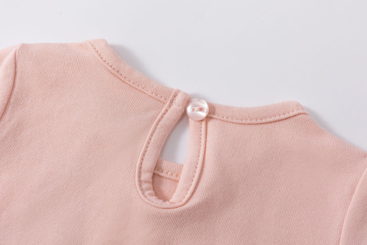 🌺 Camiseta bebé niña manga larga coral con flores | 6-24M - BGI65524