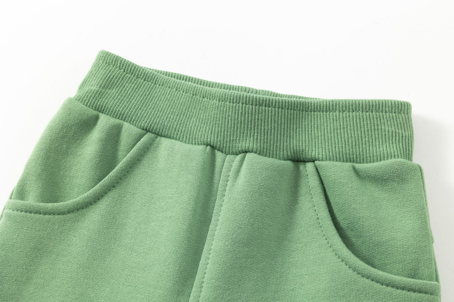 🦖👶 Conjunto bebé niño sudadera + pantalón dinos | Beige/Verde 6-24M -BBI65012