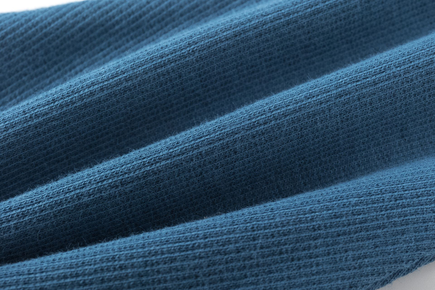👖 Pantalón largo canalé azul bebé niño-niña con cintura elástica | 6-24M BGI65533