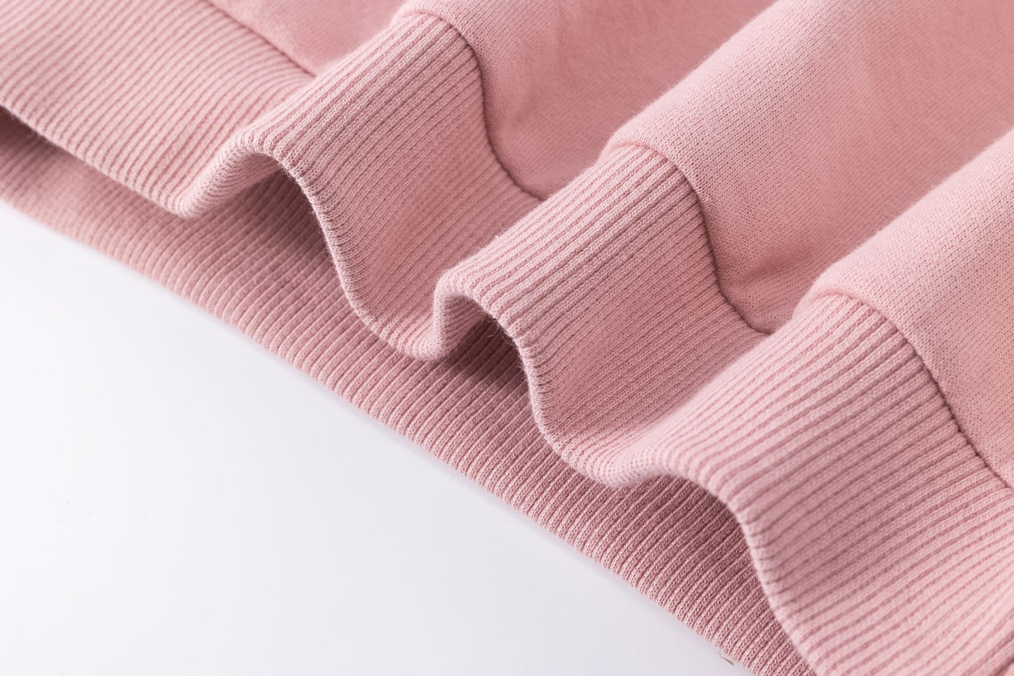 Sudadera Afelpada Niña – Cuello Peter Pan y Mangas Caídas (2-6 años) 🌸