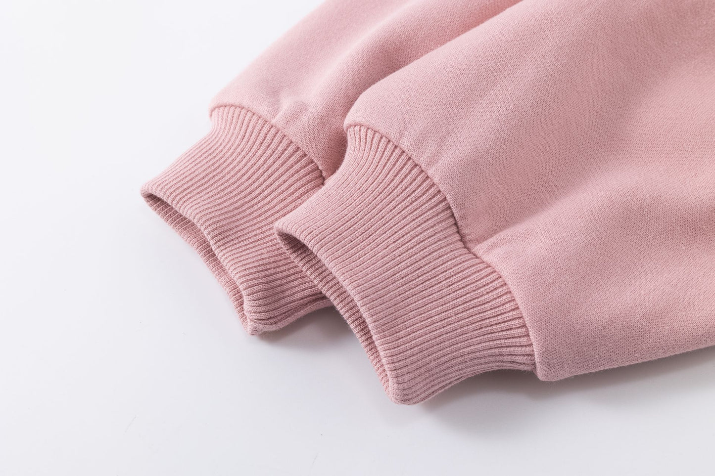 Sudadera Afelpada Niña – Cuello Peter Pan y Mangas Caídas (2-6 años) 🌸