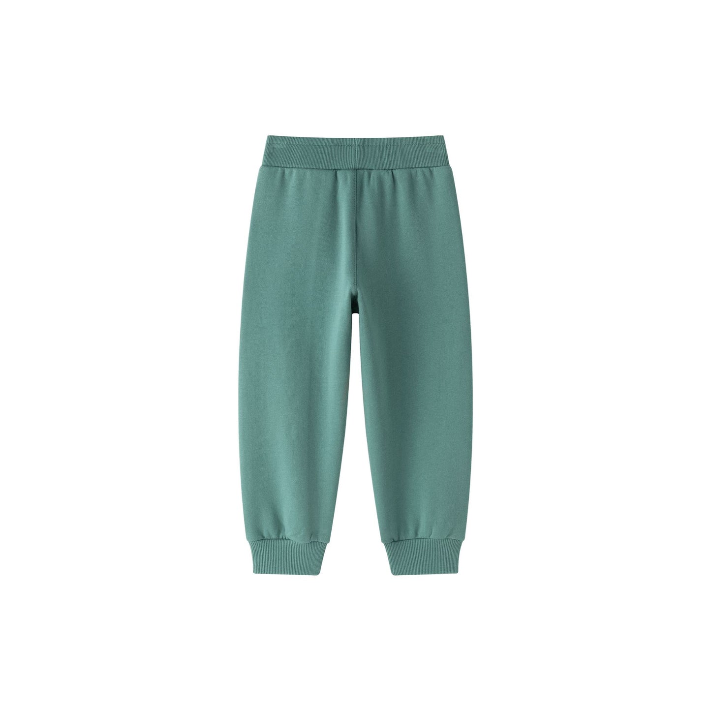 Conjunto bebé niño chaqueta con capucha y pantalón felpa verde | 2-6 años