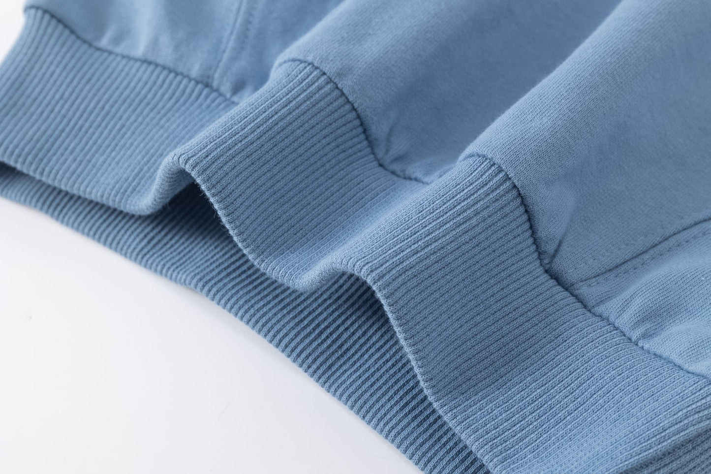 Conjunto bebé niño sudadera y pantalón felpa rizo perrito | Azul claro | 2-6 años