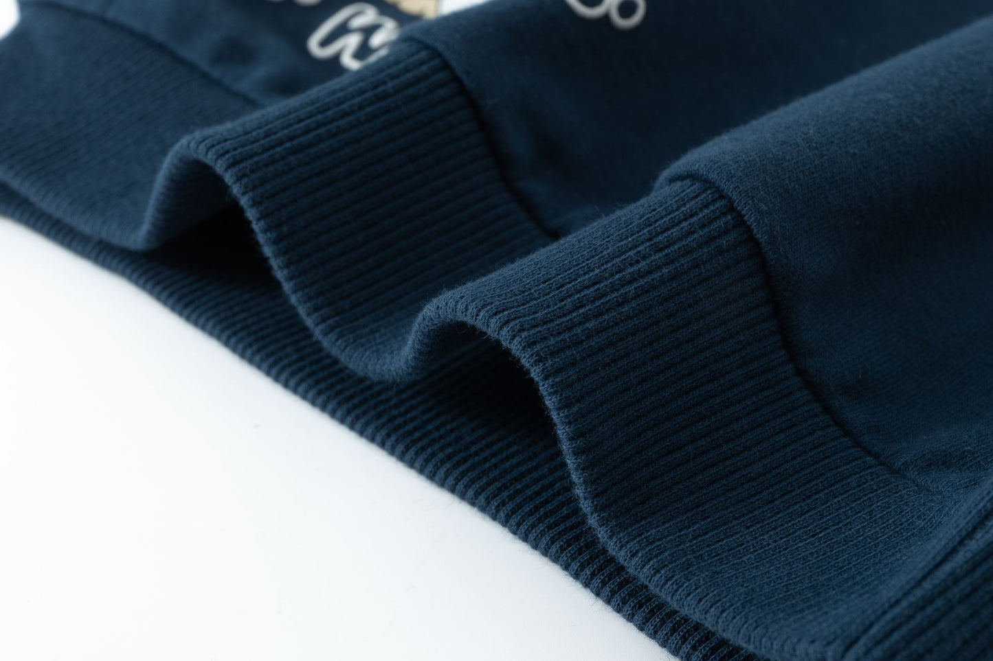 Conjunto bebé niño sudadera perrito y pantalón largo felpa perchada | Marino | 2-6 años