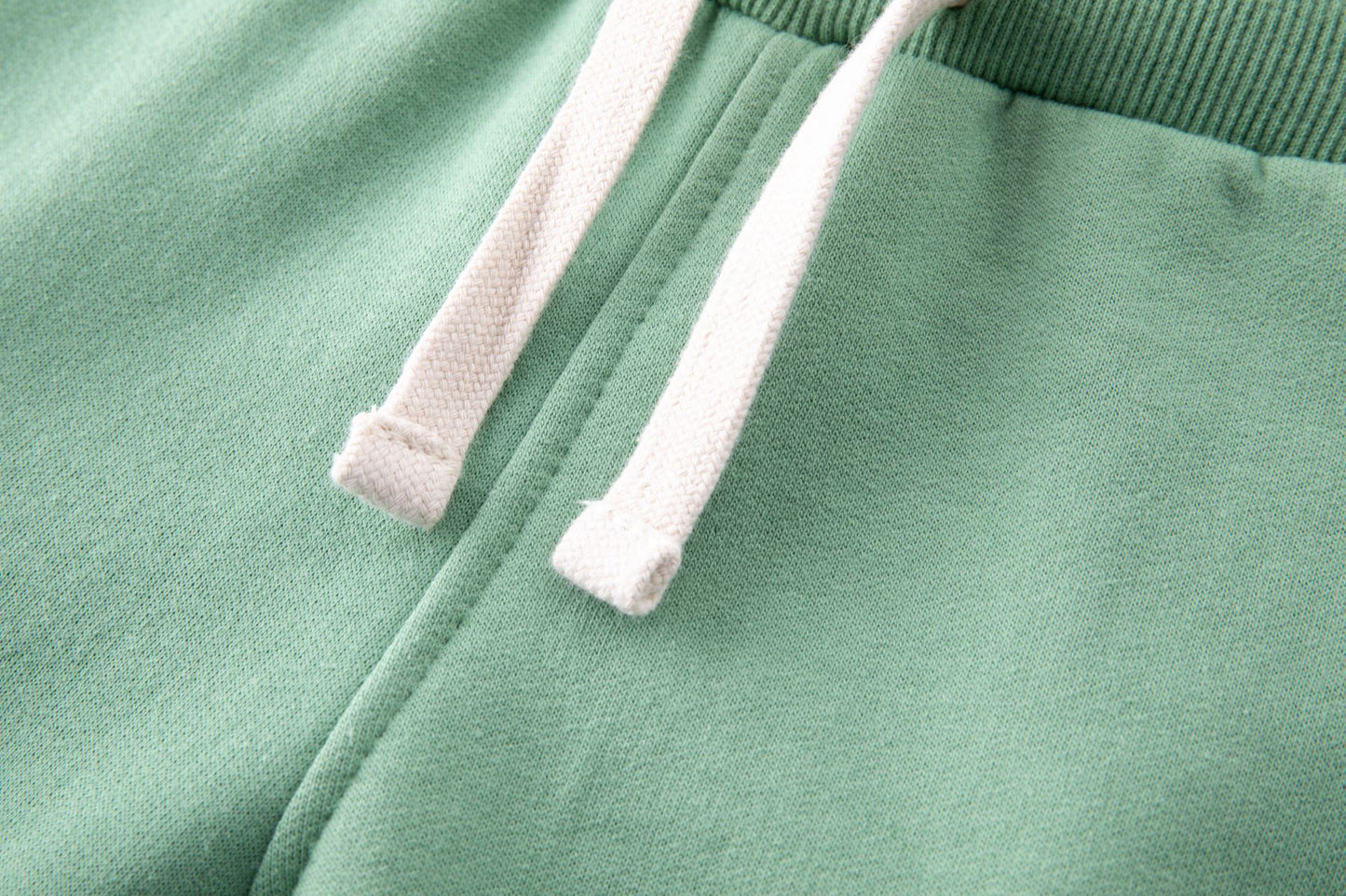 👶👖 Pantalón deportivo afelpado bebé niño | Verde claro 6-24M -BBI65009